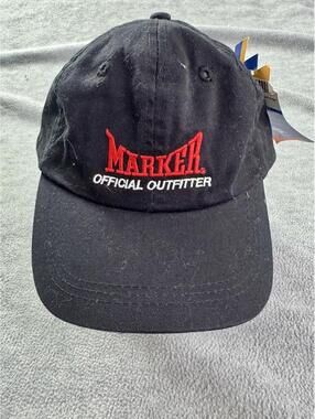 marker NWT salt lake 2002 olympics hat vintage ski cap black dad hat